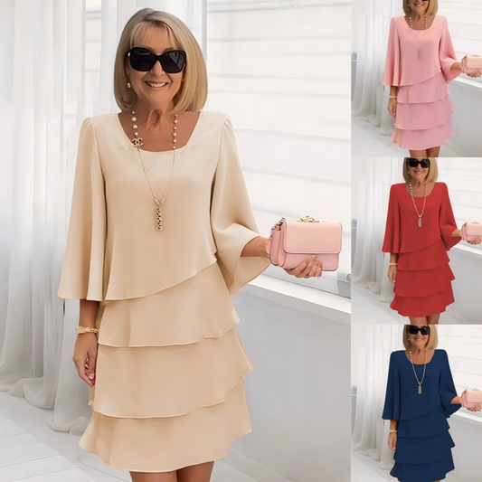 🔥Quantité limitée disponible 50 % DE RÉDUCTION🔥Robe amincissante en mousseline pour femmes