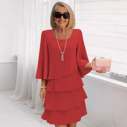 🔥Quantité limitée disponible 50 % DE RÉDUCTION🔥Robe amincissante en mousseline pour femmes