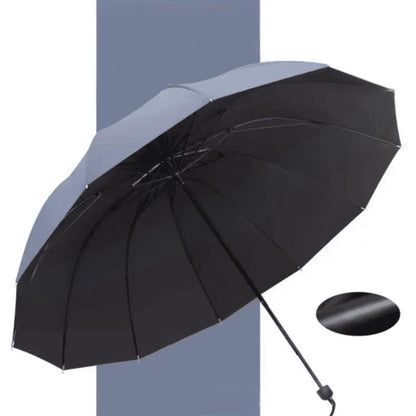 ☔ Parapluie Grand Format 12 Baleines Pliable et Anti-Vent - Protection Ultime !📢📢1 dernières heures : Grande vente⏰⏰