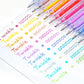 🎨🖊️ Ensemble de stylos à gel scintillants – Couleurs lumineuses, créativité illimitée, des traits qui brillent sur papier, cartes et journaux créatifs, le coffret magique pour petits et grands 🌈✨