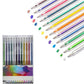 🎨🖊️ Ensemble de stylos à gel scintillants – Couleurs lumineuses, créativité illimitée, des traits qui brillent sur papier, cartes et journaux créatifs, le coffret magique pour petits et grands 🌈✨