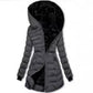 🧥 50% DE RÉDUCTION ! ❄️ Manteau d'Hiver Femme Mi-Long - Capuche et Doublure Polaire, Confort Chaud et Style Urbain pour Temps Froid 🏙️📦