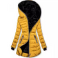 🧥 50% DE RÉDUCTION ! ❄️ Manteau d'Hiver Femme Mi-Long - Capuche et Doublure Polaire, Confort Chaud et Style Urbain pour Temps Froid 🏙️📦