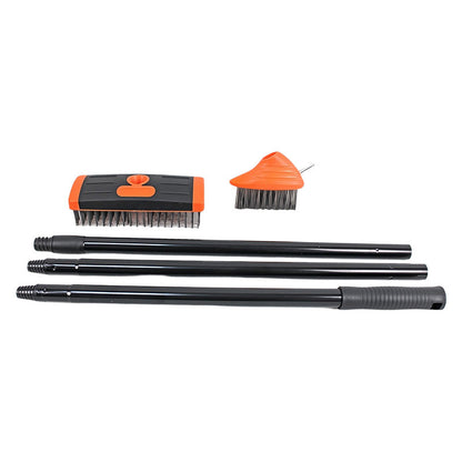 🌿 57% DE RÉDUCTION! 🧹 Ensemble 3 en 1 de Brosses Métalliques pour Désherbage – Brosse Durable, Poignée Ergonomique & Idéale Pour Nettoyer Les Joints, Terrasses & Allées 🏡