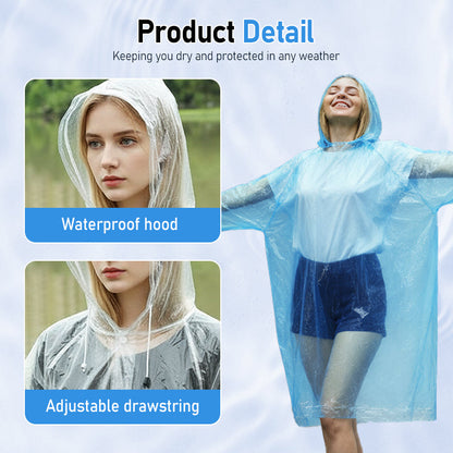 📢📢Achetez-en 2， obtenez-en 1 💥gratuitPoncho imperméable portable pour adultes