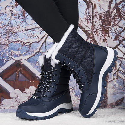 📢 49 % de réduction !!!🔥 Bottes d’hiver imperméables & ultra-chaudes pour femmes – élégantes, antidérapantes & respirantes ! ❄️👢