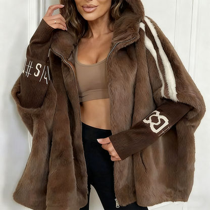 🧥 60% DE RÉDUCTION! ✨ Manteau Décontracté à Capuche Zippé en Peluche pour Femme - Doublure Polaire avec Poche Cachée pour un Style Confortable et Chaud ❄️🛍️