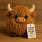🔥54 % de réduction🐂Peluche « Highland Cow » pour le réconfort émotionnel