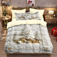 🎄 50 % DE RÉDUCTION MAINTENANT ! ✨ Ensemble de housse de couette 3 pièces festif pour Noël - Polyester brossé doux avec motifs de Noël pour une décoration saisonnière chaleureuse 🛏️❤️