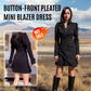 🌟 Robe Blazer à Plis -50% ! 💃 La pièce signature qui allie puissance du tailleur et sensualité de la robe ! ✨