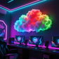 ⏳50 % de réduction pour une durée limitée⏰Décoration lumineuse LED Thundercloud à alimentation USB à monter soi-même🌈☁️