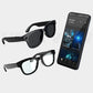 Lunettes IA – 8MP, 4K, traduction 160+ langues, Bluetooth 5.4, son HiFi. 🕶️