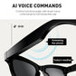Lunettes IA – 8MP, 4K, traduction 160+ langues, Bluetooth 5.4, son HiFi. 🕶️
