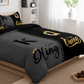 💥50 % DE RÉDUCTION🔥 Élégant ensemble de housse de couette en duvet trois pièces « King & Queen » — Un design raffiné allié à un confort haut de gamme✅✨