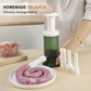 🌭Soldes de Noël à moitié prix ! Machine à Saucisses Manuel – Embossage Facile & Nettoyage Rapide, Parfaite pour Cuisine Familiale 🏠✨