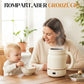 🔥 50% de réduction !🎁Tasse électrique multifonctionnelle – Cuisson + maintien au chaud 24h, céramique antiadhésive, 900 ml ! ☕✨
