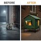 🐱 PROMO LIMITÉE 53% DE RÉDUCTION ! ✨ Maison pour Chat d‘Extérieur surélevée – Imperméable, Isolante, Stable et Pliable 🌧️