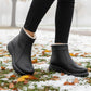 🎆Offre spéciale Nouvel An 2026 — 50 % de réduction ✨ Bottines à fermeture éclair confortables pour femmes👢