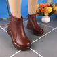 🎆Offre spéciale Nouvel An 2026 — 50 % de réduction ✨ Bottines à fermeture éclair confortables pour femmes👢
