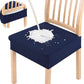 📢📢 3+3 GRATUITS⏰Housse de chaise hydrofuge à motif jacquard en losanges – Pour chaises de salle à manger, d'hôtel et de maison 🪑✨