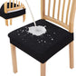 📢📢 3+3 GRATUITS⏰Housse de chaise hydrofuge à motif jacquard en losanges – Pour chaises de salle à manger, d'hôtel et de maison 🪑✨