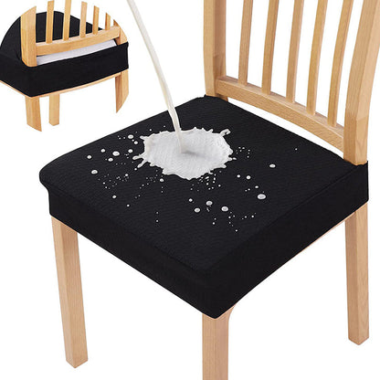 📢📢 3+3 GRATUITS⏰Housse de chaise hydrofuge à motif jacquard en losanges – Pour chaises de salle à manger, d'hôtel et de maison 🪑✨
