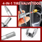 📢📢54% de réduction ! Kit d’outils pour valve de pneu de voiture à changement rapide – Polyvalent & Portable 🔧🚗