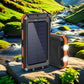 🔋 PROMO FLASH : 50% DE RÉDUCTION ! ☀️ Batterie Externe Solaire – ABS Ignifuge – 10000 mAh & Double Lampe LED for Voyage & Camping – 5 Couleurs 🏕️
