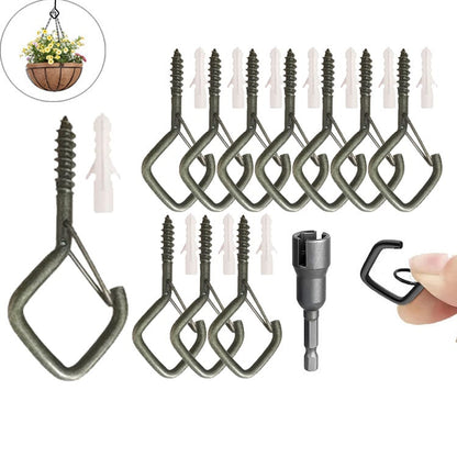 🏠 PROMO LIMITÉE 60% DE RÉDUCTION ! 🔧 Crochets Suspendus à Pression Carrés – Adhérence Forte, Sans Perçage & Organisation Facile ✨