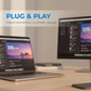 📡PROMO FLASH 55%💻Émetteur HDMI Sans Fil – 1080P 60Hz, Plug & Play, Faible Latence, Compatible Type-C & HDMI, Idéal TV, Projecteur & Présentation🎬