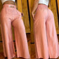 👖 60% DE RÉDUCTION ! ✨ Pantalon Taille Haute à Jambes Larges pour Femme – Avec Ceinture Décorative, Coupe Flatteuse & Style Urbain 🏙️