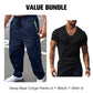 💎 57% DE RÉDUCTION ! 💎 Pantalon Cargo Outdoor pour Homme – Tissu Respirant, Poches Multiples & Confort Tout au Long de la Journée + T-shirt Offert 🎁👖