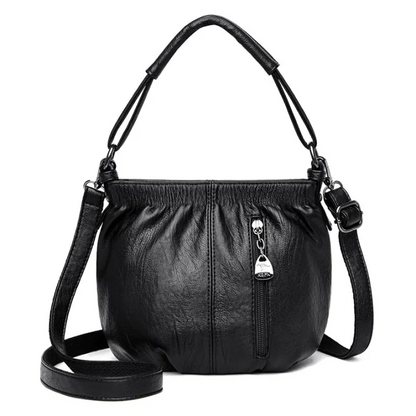👜 54% DE RÉDUCTION ! 💼 Sac à main cube en cuir – Design plissé, Léger & Polyvalent ✨