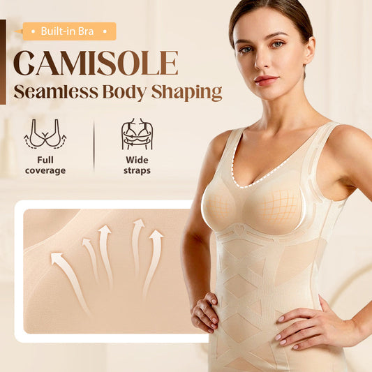 📢📢🔥54% DE RÉDUCTION !! ✨Seamless Body Shaping Camisole with Built-in Bra