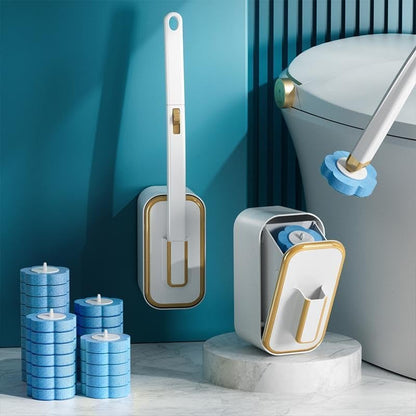 🏆 Les ventes dépassent les 50 000 unités ! 🚽💦 Ensemble innovant de brosses de toilettes jetables à fixation murale ✨