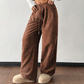 👖💖52 % DE RÉDUCTION ! 💃 Pantalon en velours côtelé pour femme – Coupe ample, tissu doux, idéal pour le quotidien et les loisirs ✨