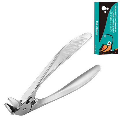 📢📢62 % DE RÉDUCTION MAINTENANT✨🔥Coupe-ongles courbé en acier inoxydable – Ergonomique et facile à utiliser pour les seniors✂️