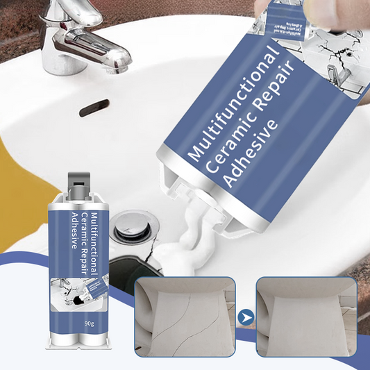 🔧 ACHETEZ-EN 1, OBTENEZ-EN 1 GRATUITEMENT ! 💫 Colle de réparation céramique multifonctionnelle – 🎁forte adhérence, séchage rapide et imperméable ✨