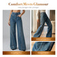 💎 Star de Soirée | Jean Bootcut Pailleté | Look Glamour Instantané 🌟【Promo Éclair】