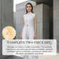 📢57 % DE RÉDUCTION !! ⏰💃 Ensemble 2 Pièces Haut & Pantalon Fendus Asymétriques – Sans Manches, Respirant & Look Instantanément Chic ! ✨👗