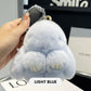 📢 60% DE RÉDUCTION !! ⏰ Pendentif Porte-clés en Lapin Peluche🧸– Ultra-Doux, 8 Couleurs & Design Craquant 🐰