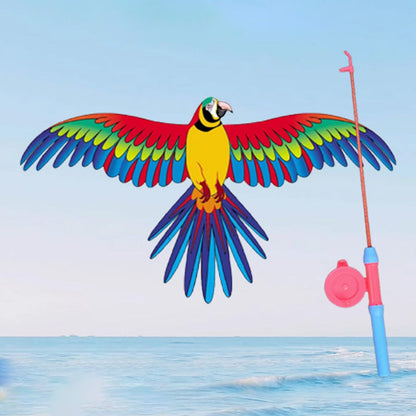 🥳 PROMOTION 2026 🥳💞 PLUS DE 50 000 EXEMPLAIRES VENDUS ! 💥👨‍👦✨ Le compagnon idéal pour s'amuser en famille en plein air | Kit de cerf-volant de pêche pour créer des souvenirs inoubliables au printemps 50 % DE RÉDUCTION 🎣🪁