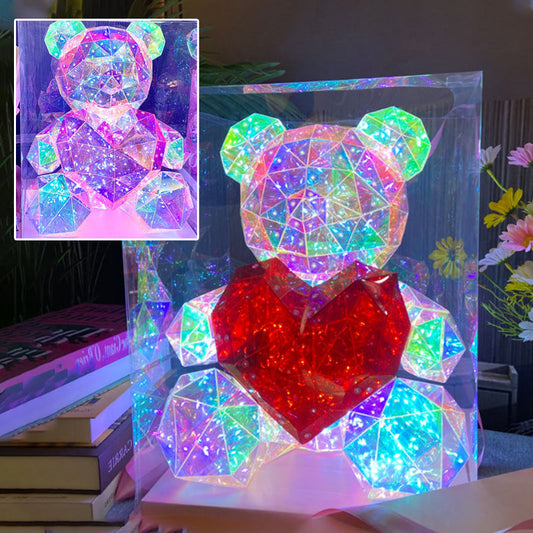 💕Offre spéciale Saint-Valentin - 49 % de réduction🎁 Ours lumineux coloré🧸