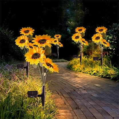 🌻 57% DE RÉDUCTION ! ☀️ Lampes Solaires Tournesol Étanches – Pétales Réalistes, IP65 & Allumage Automatique – 8–12 h d’Éclairage – Parfaites pour le Jardin ou la Terrasse 🌿✨🏡