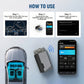 🔧🚗 PROMO FLASH 56% ! Outil de Diagnostic Auto Bluetooth – Multi-Systèmes, Données en Temps Réel, Test Batterie, Compatible iOS/Android, 1 an Gratuit ✨