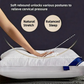 💎 50% DE RÉDUCTION ! 💎 Oreillers Alternatifs au Duvet – Doux, Silencieux & Soutien 3D pour un Sommeil Nuageux (Paire) 🌥️🛏️