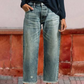 📢📢57 % DE RÉDUCTION !!!⏰Jean droit court rétro pour femme👖