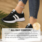 👟 50% DE RÉDUCTION! 🏃‍♀️ Baskets Épaisses Antidérapantes Décontractées pour Femmes – Confort Toute la Journée, Semelle Amortie & Style Polyvalent ✨
