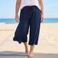 💐52% DE RÉDUCTION ! Pantalon Large à Côtes Taille Haute – Flatteur & Tendance 👗✨【Offre Flash】