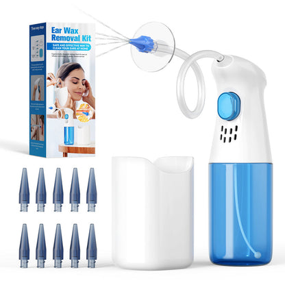 💎 56% DE RÉDUCTION ! 💎 Système Manuel d’Irrigation Auriculaire – Nettoyage en Douceur, 5 Jets & Embouts Sécurisés 🧼👂